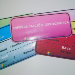 Diferenciación ortográfica