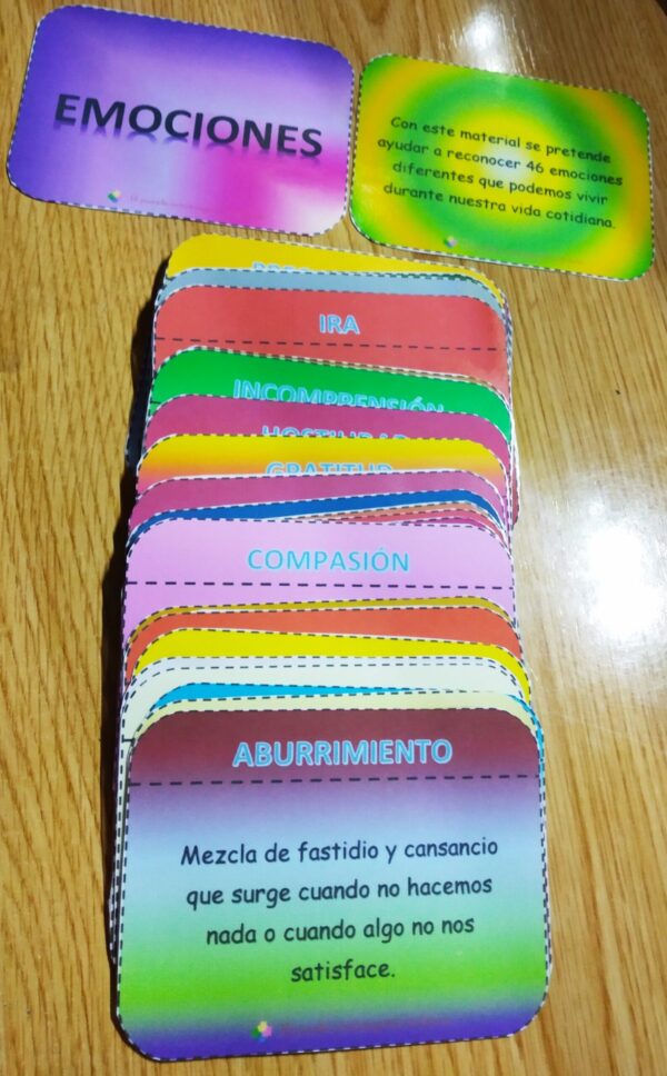 Tarjetas emociones