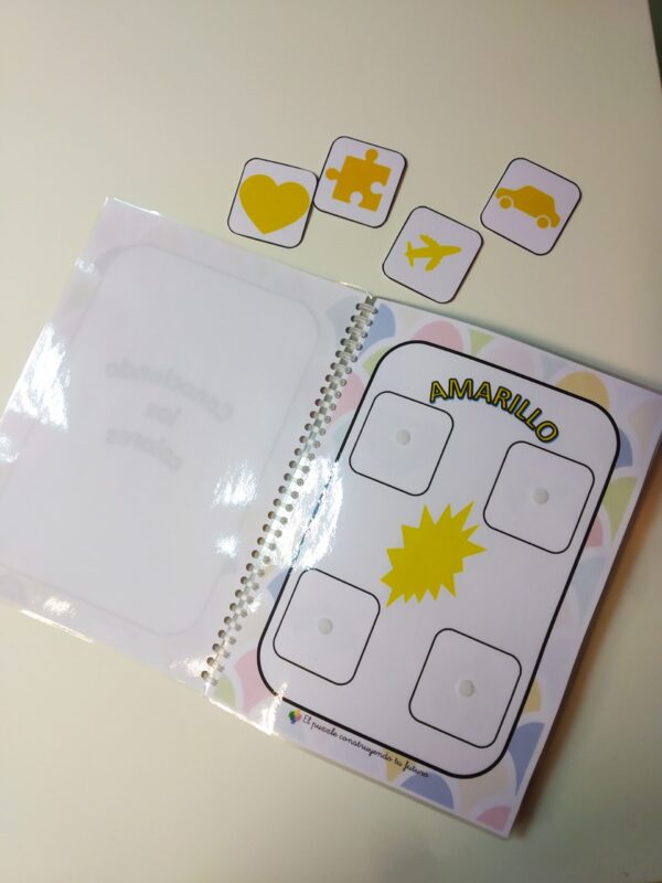 Cuaderno de colores