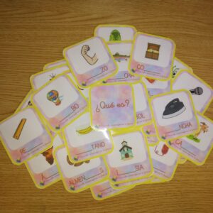 Tarjetas sílabas trabadas
