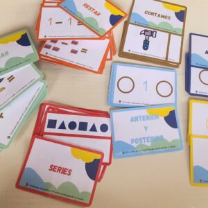 Tarjetas para trabajar el conteo (temática construcción)